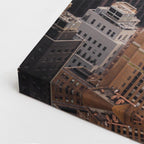 Cuadro canvas Manhattan Niebla Aerea - Ciudades Urbano y Arquitectura - Vista CloseUp