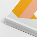 Cuadro canvas Isometrico Noche Dorado - Ilustraciones Arquitectonicas Urbano y Arquitectura - Vista CloseUp