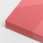 Cuadro canvas Tejado Rosa y Gris - Ilustraciones Arquitectonicas Urbano y Arquitectura - Vista CloseUp