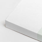 Cuadro canvas Pasillos Teal y Blanco - Ilustraciones Arquitectonicas Urbano y Arquitectura - Vista CloseUp