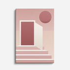 Cuadro canvas Puerta Tierra y Luna - Ilustraciones Arquitectonicas Urbano y Arquitectura - Vista Frente