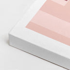 Cuadro canvas Arcos Salmon y Teal - Ilustraciones Arquitectonicas Urbano y Arquitectura - Vista CloseUp