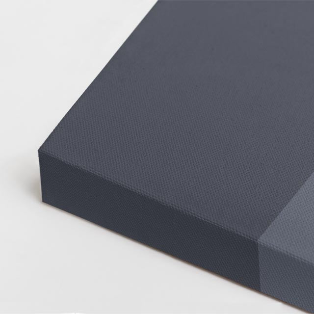 Cuadro canvas Volumenes Gris Salmon - Ilustraciones Arquitectonicas Urbano y Arquitectura - Vista CloseUp